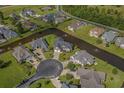 Community aerial view of perfectly manicured lawns, water features, and stately homes at 1323 Ashboro Ct., Myrtle Beach, SC 29579
