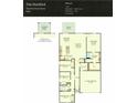 The Hartford floor plan featuring 4 bedrooms, 2 bathrooms, kitchen, Gathering room and a 2-car garage at Lot 147 Tibetan St., Conway, SC 29526