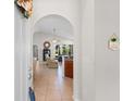 Inviting foyer with tile floors and an open view into the living room and kitchen at 637 Grand Cypress Way, Murrells Inlet, SC 29576