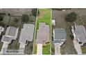 Aerial view of a property with clearly marked property lines for reference at 2210 Haystack Way, Myrtle Beach, SC 29579