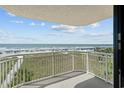Breathtaking ocean views from the condo balcony with beach access at 523 S Ocean Blvd. # 305, North Myrtle Beach, SC 29582
