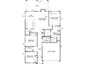 Open floor plan with a primary suite, kitchen, cafe, Gathering room and two-bay garage at 144 Joyce Dr, Longs, SC 29568