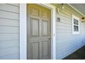 Unit 832's front door at 5801 Oyster Catcher Dr. # 832, North Myrtle Beach, SC 29582