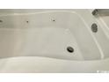 Close-up of a relaxing and clean jacuzzi tub at 2801 S Ocean Blvd. # 1535, North Myrtle Beach, SC 29582
