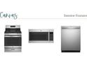 Canvas interior featuring stainless steel kitchen appliances including an oven, microwave, and dishwasher at 176 Valerio St., Myrtle Beach, SC 29579