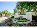 Community entrance with landscaping and a sign that says Edgewater at 2180 Waterview Dr. # 721, North Myrtle Beach, SC 29582