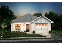Charming one-story home with a gray roof and white siding at 7913 E Highway 19, Loris, SC 29569