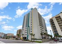 Seaside Resort condominium complex boasts unique architectural design and prime beachfront location at 2301 S Ocean Blvd. # 1408, North Myrtle Beach, SC 29582