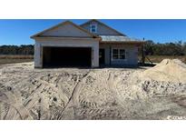 Newly constructed home with attached garage, large yard at 2682 Hugo Rd., Conway, SC 29527