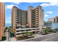 Oceanfront building with parking and beautiful landscaping at 501 S Ocean Blvd. # 905, North Myrtle Beach, SC 29582