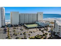 Oceanfront building with parking and tennis court at 9400 Shore Dr. # 619, Myrtle Beach, SC 29572