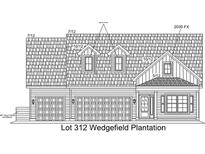 Two-story house exterior with a two-car garage and dormers at 39 John Waites Ct., Georgetown, SC 29440