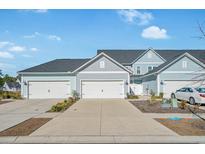 Two-story townhome with two-car garage and attractive curb appeal at 5371 Knobcone Loop # B, Myrtle Beach, SC 29577