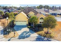 Beautiful one-story home with a large yard and neutral color scheme at 2117 Mirabel Ct., North Myrtle Beach, SC 29582