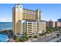 Oceanfront building, with parking and a prime beach location at 2000 N Ocean Blvd. # 301, Myrtle Beach, SC 29577