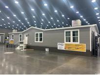 Exterior view of a Gathering-friendly manufactured home at 1375 Highway 139, Conway, SC 29526