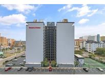 Oceanfront building with parking and tennis courts at 601 Mitchell Dr. # 1107, Myrtle Beach, SC 29577