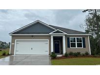 Charming single-story home featuring a two-car garage and inviting front lawn at 140 Leyland Cypress Dr, Conway, SC 29527