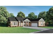 Charming single-story home with a well-manicured lawn and attached two-car garage at 885 Bear Lake Dr., Longs, SC 29568