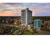 Stunning high-rise condo with ocean views, landscaping, and convenient parking at 5511 North Ocean Blvd. # 1105, Myrtle Beach, SC 29577