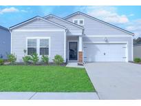 Charming single-Gathering home featuring a well-manicured lawn and inviting front entrance at 177 Fox Rae Dr., Conway, SC 29526