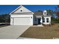 Charming one-story home with a two-car garage and well-manicured lawn at 347 Kapalua Loop, Little River, SC 29566