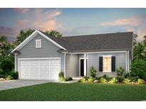 Charming single-Gathering home with a two-car garage, gray siding, and well-maintained landscaping at 281 Eagle Claw Dr., Calabash, NC 28467