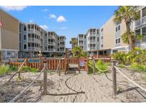 Inviting beachside community with well-maintained buildings and private beach access at 2405 S Ocean Blvd. # 203, North Myrtle Beach, SC 29582