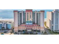Bahama Sands luxury condos boast ocean views, multiple balconies and covered parking for residents and visitors at 1321 S Ocean Blvd. # 510, North Myrtle Beach, SC 29582