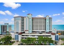 Beautiful, high-rise condo resort with a rooftop parking garage, set against the backdrop of the ocean at 2301 S Ocean Blvd. # 1023, Myrtle Beach, SC 29577