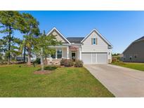 Charming single-story home with a well-manicured lawn and inviting curb appeal in a residential community at 233 Astoria Park Loop, Conway, SC 29526