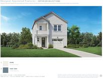 Charming two-story home featuring a welcoming front porch, well-manicured lawn, and classic architectural details at 2515 Hillbourne Loop, North Myrtle Beach, SC 29582