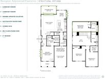 Detailed floor plan showcasing the layout, dimensions, and features of the home at 2528 Hillbourne Loop, North Myrtle Beach, SC 29582