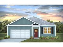 Charming one-story home with a two-car garage, craftsman details, and inviting curb appeal at 524 Scarlet Sage Dr., Conway, SC 29527