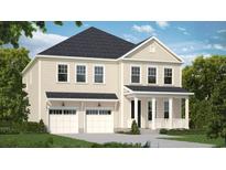 Charming two-story home with a two-car garage and welcoming front porch at 200 Black Water Dr., Murrells Inlet, SC 29576