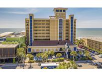 Beautiful exterior view of the Holiday Pavilion Resort in Myrtle Beach, South Carolina at 1200 N Ocean Blvd. # 710, Myrtle Beach, SC 29577