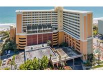 Multi-story beachfront condo with expansive windows and views of the ocean and beach at 6900 Ocean Blvd. # 935, Myrtle Beach, SC 29572