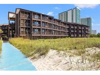 Beachfront condos featuring multiple levels with spacious balconies at 208 Ocean Blvd. N # 226, North Myrtle Beach, SC 29582