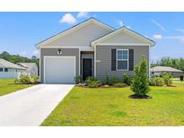Charming single-story home featuring a one-car garage, nicely manicured lawn, and classic curb appeal at 402 Toledo St., Conway, SC 29526