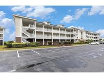 Spacious condo building with private balconies and parking at 604 Heathrow Dr. # 1101, Myrtle Beach, SC 29579