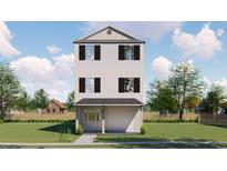 New construction, a charming three-story home featuring a classic design and inviting curb appeal at 1203 Salt Windy Way, North Myrtle Beach, SC 29582