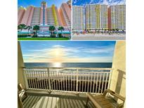 Bay Watch Resort exterior view from entrance and the beach at 2701 S Ocean Blvd. # 720, North Myrtle Beach, SC 29582