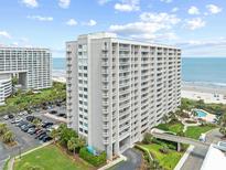 Beautiful condominium with a great view of the beach and ocean at 9820 Queensway Blvd. # 502, Myrtle Beach, SC 29572