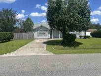 Charming home with a well-maintained lawn, mature tree, and convenient driveway at 706 Jamie Ln., Conway, SC 29526