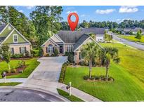Charming single-story home with landscaped front yard and inviting curb appeal at 1009 Maccoa Dr., Conway, SC 29526
