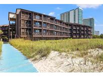 Beautiful beachfront condo with multiple decks and easy beach access via a private boardwalk at 208 N Ocean Blvd. # 226, North Myrtle Beach, SC 29582