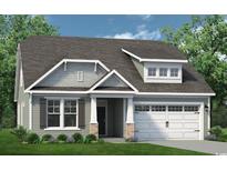 Charming single-Gathering home with a two-car garage, a landscaped yard and classic architectural details at 2166 Gooseberry Way, Longs, SC 29568