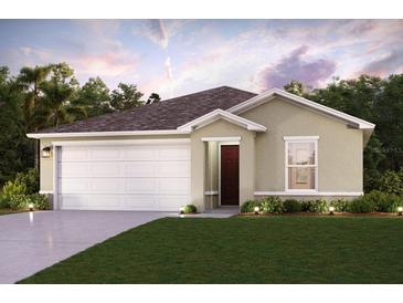 Charming single-story home featuring a two-car garage, neutral paint, and well-manicured landscaping at 2507 Nw 23Rd Ave, Ocala, FL 34475