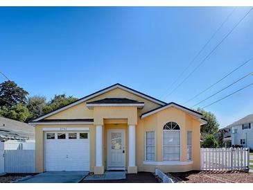 Charming single-story home with a well-maintained yard and inviting front entrance at 2741 S Brown Ave, Orlando, FL 32806