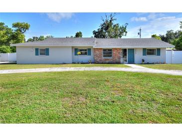Charming single-story home with a well-maintained front lawn and inviting curb appeal at 3522 Royal S Ct, Lakeland, FL 33812